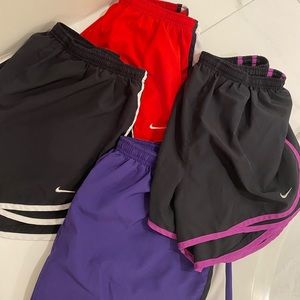 Lot of Nike running shorts XL